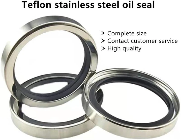 Single/Double Lip Oil Seal NBR PTFE Teflon Shaft Seals